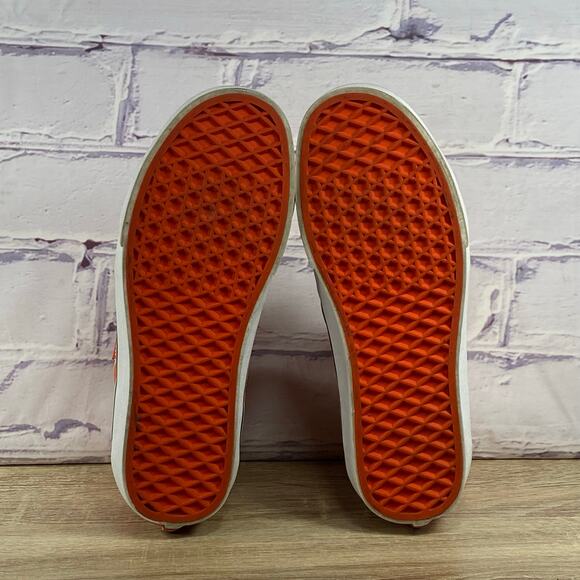 Vans Sk8-Hi Orange Camo High Top Sneakers Women's Size 7 - Picture 7 of 8